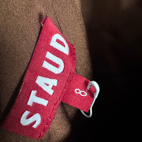 Staud Janet Maxi Dress Size 8 B595 - Picture 5 of 5